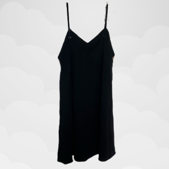 Embroidered V Neck Spaghetti Strap Mini Dress - Picture 3 of 3